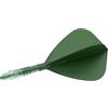 CUESOUL ROST T19 Asta e Volo per dardo integrati in Carbonio, Forma Aquilone, Set da 3