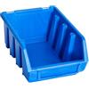 Toshilian Set di 20 scatole impilabili per officina, scatola di immagazzinaggio, scatola per viti, contenitori impilabili, 20 pezzi, blu plastica
