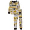 Amazon Essentials Star Wars Set da Notte Pigiama in Flanella - colori fuori produzione Bambini e ragazzi, Yellow, Star Wars Comic - Kids, 4 anni
