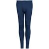 HUBER Thermoline Pant Lang mit Eingriff Slip, Blu (Marine 0369), L Uomo