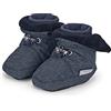 Sterntaler Scarpe da Bambino Melange, Bimbo 0-24, Blu Screziato, 18 EU