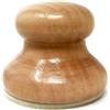 ArtWay tenuto in Mano Legno palmare Printmaking Baren, Marrone, Grande - Diametro 70 mm