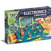 Clementoni - Science & Play: kit elettronico da laboratorio per bambini, set di esperimenti STEM educativi per l'apprendimento di elettronica e circuiti, costruire, sperimentare e scoprire la scienza