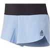 Reebok RC KNW Short-Graphic, Pantalone Corto Donna, Blu Fluido, XL