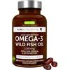 Igennus Healthcare Nutrition Igennus Omega 3 IFOS 5 Stelle 1000mg, Olio di Pesce Ultra Puro | Trigliceridi rTG EPA 670mg & DHA 330mg, Con Astaxantina Naturale, 180 Softgel, Testato per Mercurio, PCB e Diossine