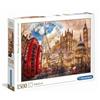 Clementoni Vintage London Collection Puzzle 1500 Pezzi