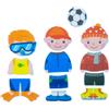 NEW VALMAR Nuby Gioco Bagno Dress Me Up boy 12m+