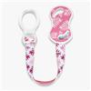 Nuvita Porta Ciccio Con Clip e Anello in silicone Colore Rosa