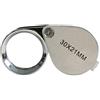 Digiflex Lente D'ingrandimento Per Gioiellieri 30 x 21 mm - Lente Gioielliere 30x - Monocolo Orologiaio - Lente Di Ingrandimento Tascabile - Professionale
