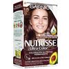 Garnier Nutrisse Creme Coloración Permanente Con Mascarilla Nutritiva De Cuatro Aceites - Castaño Claro Caoba 5.25