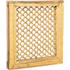 Biscottini Finestra Antica Legno massello 61,5x7,5x69,5 cm - Finestre in Legno Decorative e Funzionali - Finestra Vintage Legno