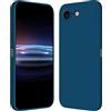 RankOne Custodia per iPhone 7 / iPhone 8 / iPhone SE 2020 / SE 2022 (4.7 Inches) Cover Morbida in Silicone TPU - Blu zaffiro