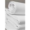 L'Artigiano Nido d'ape Asciugamano Viso Set 3 Pezzi 60x110 - Bianco