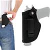 KLLJ Fondina da Trasporto Nascosta, Pistola Interna o Esterna per Mano Sinistra e Destra, Custodia IWB/OWB Destra e Sinistra Adatta per S&W M&P Shield Glock