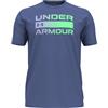 Under Armour T-Shirt Uomo Under Armour Wordmark Celeste