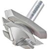Trend Fresa per giunzioni a coda di rondine professionale, gambo 1/2 pollice, diametro di taglio 68mm, lunghezza di taglio 30mm, angolo 45 gradi, 10/99X1/2TC