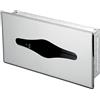 Ideal Standard A9133MY Serie IOM porta kleenex da inserire a muro, acciao inossidabile