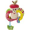 Chicco - Gioco Afferrafacile Mela, Gioco in Tessuto Morbido e Colorato, Parti in Tessuto e in Plastica, Lavabile in Lavatrice, 3-24 Mesi