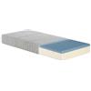 Materassimemory.eu Materasso Singolo Memory Onda Misura 90x190 H21 Rivestimento Sfoderabile