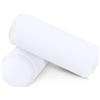 Utopia Bedding Set di 2 Cuscino Cilindrico, 15 x 40 cm Cuscini Bolster, Cuscino Lombare (Bianco)