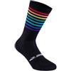 GIST ITALIA Abbigliamento Calzini Gist Italia Calzini Q-skin Stripes Nero Multicolor