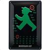 Nostalgic-Art Stile nostalgico 20258 Ampelmann Verde Calendario Targa in Metallo 20 x 30 cm