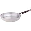 Baldassare Agnelli Pentole Agnelli ALMC1111C40 Cool Padella Radiante Dritta, in Alluminio, Spessore 5 mm, con Manico Tubolare in Acciaio Inossidabile, 40 cm, Argento
