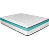 DUÉRMETE ONLINE Dreaming Online - Materasso viscoelastico Bio MAX Premium con Viscogel 140 x 190, rigido e confortevole, spessore 24 cm, antiacaro, antibatterico e anallergico