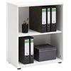 Schildmeyer Möbelpartner Milo - Scaffale libreria, bianco, circa 65,1 x 34,5 x 77,3 cm
