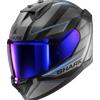 Shark CASCO INTEGRALE D-SKWAL 3 SIZLER MAT BLACK ANTHRACITE BLUE | SHARK HELMETS