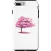 Cherry Blossom Souvenir YUNA Custodia per iPhone 7 Plus/8 Plus Opera d'arte Sakura di arte grafica Cherry Blossom