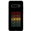 Leather Apparel Custodia per Galaxy S10+ Leather Pride, Pelle
