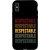Respectable Apparel Custodia per iPhone X/XS Orgoglio rispettabile, rispettabile