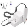 JSDA Fresa per unghie piú Punta in Ceramica, 25000 giri/min, per rimuovere smalto e gel, ideale per limare levigare e rimuovere le cuticole