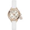 GUESS Orologio da polso da donna in pelle, oro rosso