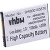 vhbw batteria compatibile con Samsung Star 3 III Duos GT-S5222, Star 3 III GT-S5220 smartphone cellulare (1100mAh, 3,7V, Li-Ion)