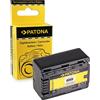 PATONA Batteria VW-VBK180 Completamente Decodificato Compatibile con Panasonic HC-V100, V500M, V707, HDC-HS60
