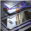 DoubTech Custodia per Samsung Galaxy S8 Plus Adsorbimento Magnetico Tech Protezione 360 Gradi Flip Cover Doppio Tattile Vetro Temperato Telaio Alluminio Forte Magnete Antiurto Metallo Cassa