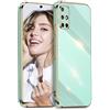 POUHYE Cover per Samsung Galaxy A71 4G Custodia Originale, Sottile Morbido Silicone Cover con Protezione Fotocamera, TPU Antiurto Protezione Case per Samsung Galaxy A71 4G Verde