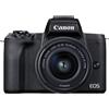 Canon EOS M50 Mark II Kit 15-45mm Black