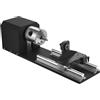 OMTech Asse Rotante per Incisione Laser CO2 da 50W, 60W, 80W, 100W, 130W con Mandrino a 3 Ganasce, Motore Passo-Passo a 2 Fasi Kit di Accessori per Utensili Rotanti per Legno e Altro