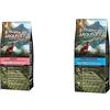 ARQUIVET Original - Adult - Salmone e riso - Crocchette per cani di Salmone e riso - 12 kg & Original - Puppy junior - Pollo e riso - Crocchette per cuccioli - 12 kg