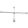 GEDORE Red Chiave a Croce per Ruote Auto, Chiave a Croce Auto, 17 x 19 x 21 mm x 11/16 pollici, Chiave per Ruote Auto, Cambio Pneumatici, Utensile, R01700057
