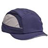 Irudek Protection Irudek AIRCAP MP - Berretto con cappuccio interno in ABS, ventilato e regolabile (52-65 cm), fascia anti-sudore Dryfit, bande riflettenti, visiera corta 25 mm, norma EN 812:2012