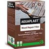 AGUAPLAST Stucco Riparazione Legno - Aguaplast Wood Repair Filler - Riempitivo per Buchi e Crepe su Mobili, Infissi e Parquet - Stucco Legno Resistente e Verniciabile - non cala fino a 50mm di spessore - 1kg