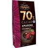 CRISPO Dragees Crispo Amarene Ricoperte di Cioccolato Fondente 70% 130 g