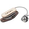 Unxuey Pickup per chitarra a 3 corde, in legno di acero elettrico, per sigari, chitarra e basso