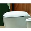 CERAMICA AZZURRA Copriwater Azzurra Clas+ Mini cm 50 Originale in Termoindurente Soft Close Avvolgente bianco - Cod. Articolo: CLA1850/F