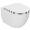 Ceramica azzurra Water Comoda sospeso senza brida cm. 51 5x36 bianco lucido di Ceramica Azzurra
