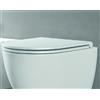 CERAMICA AZZURRA Copriwater Azzurra Comoda in Termoindurente Originale Soft Close slim a Sgancio Rapido bianco - Cod. Articolo: COM1800/F